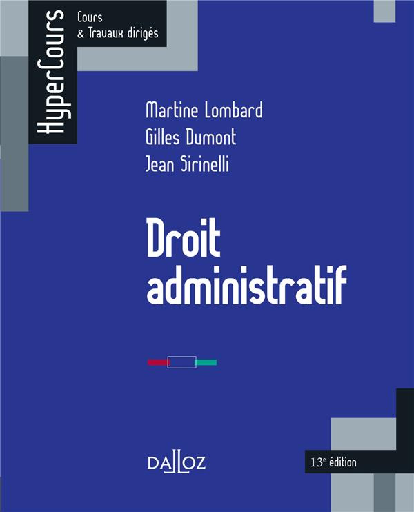 Droit administratif. 13e édition