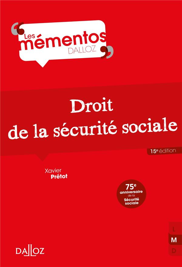 Droit de la sécurité sociale. 15e édition