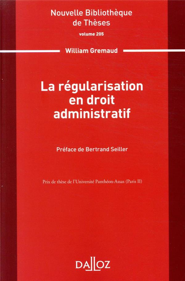 La régularisation en droit administratif