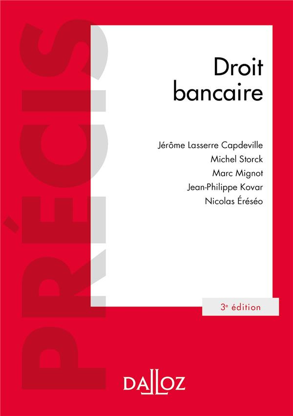Droit bancaire. 3e édition