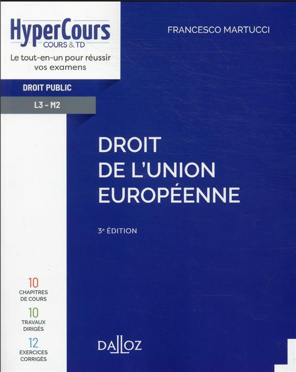 Droit de l'Union européenne. 3e édition