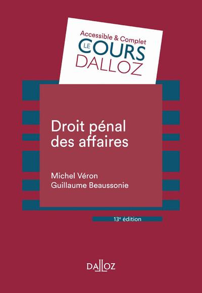 Droit pénal des affaires. Edition 2022