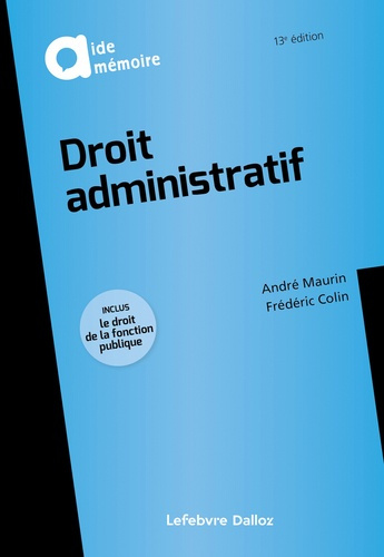 Droit administratif. 13e édition