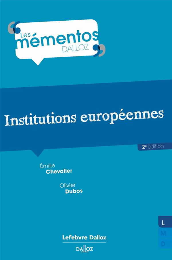 Institutions européennes. 2e édition