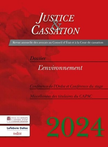 Justice & Cassation 2024 : L'environnement