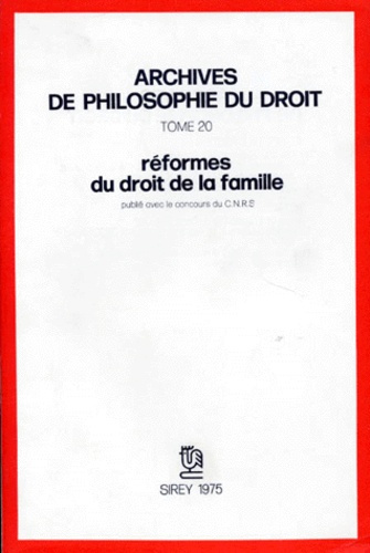 Réformes du droit de la famille