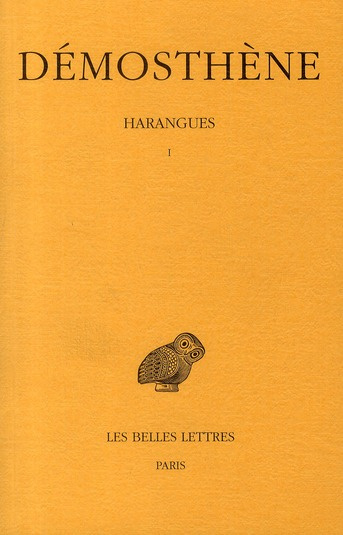 Harangues tome 1
