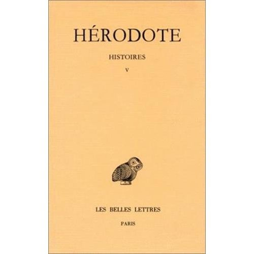 Histoires. Tome V, Tepsichore, Edition bilingue français-grec ancien