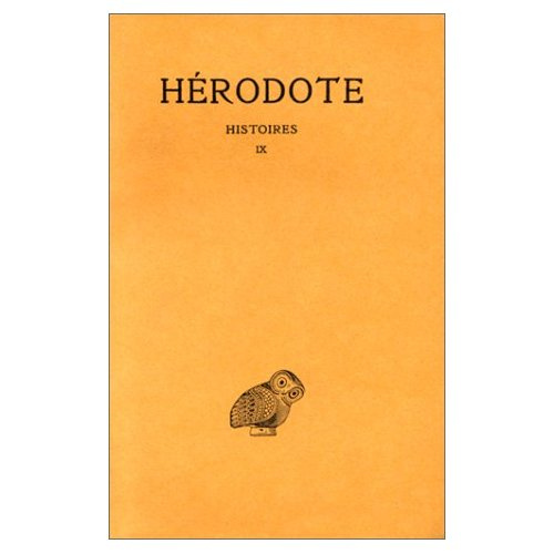 Histoires. Tome IX, Calliope, Edition bilingue français-grec ancien