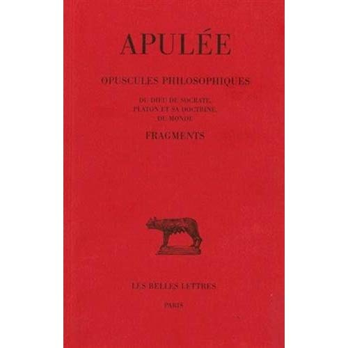 Opuscules philosophiques. Fragments, Edition bilingue français-latin