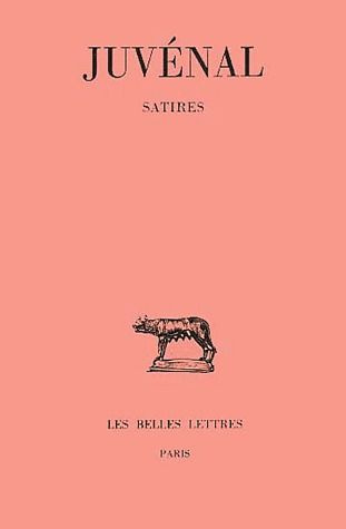 Satires. Edition bilingue français-latin