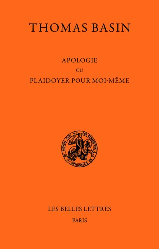 Apologie ou plaidoyer pour moi-même