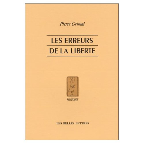 Les erreurs de la liberté