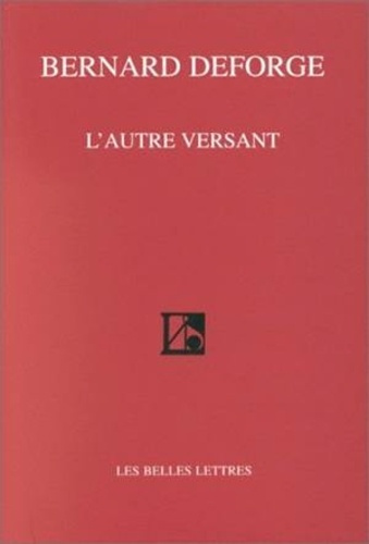 L'AUTRE VERSANT. Poèmes 1987-1998