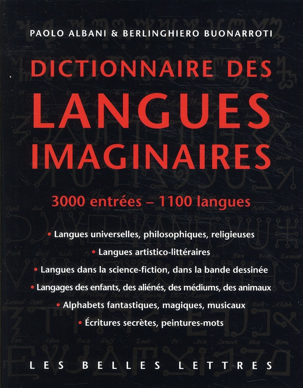 Dictionnaire des langues imaginaires