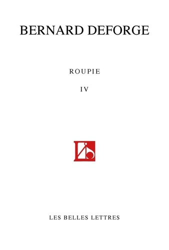 Roupie IV. (Sonnets 2012-2016)