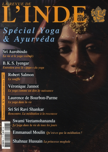 La Revue de l'Inde N° 6, Janvier-Février-Mars 2007