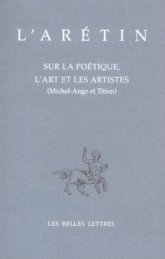 Sur la poétique, l'art et les artistes (Michel-Ange et Titien)