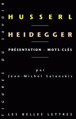 Husserl et Heidegger. Coffret en 2 volumes