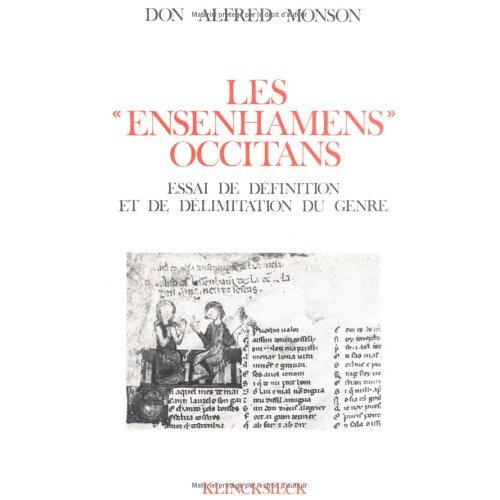 Les ensenhamens occitans. Essai de définition et de délimitation du genre