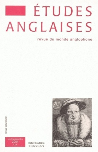 Etudes anglaises N° 4/2004