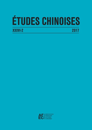 Etudes chinoises N° 36/2