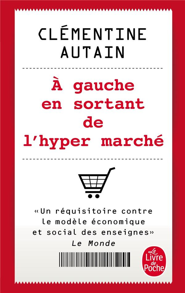A gauche en sortant de l'hyper marché