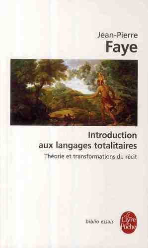INTRODUCTION AUX LANGAGES TOTALITAIRES