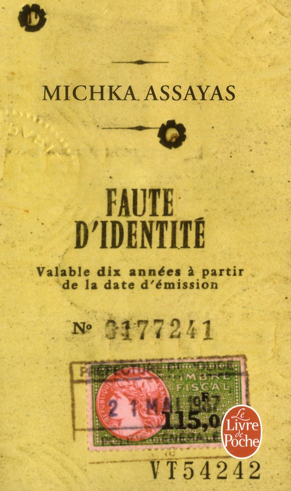 Faute d'identité