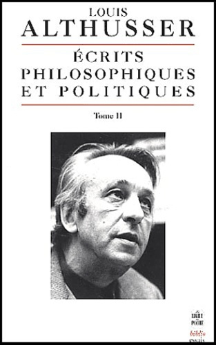 ECRITS PHILOSOPHIQUES ET POLITIQUES TOME II