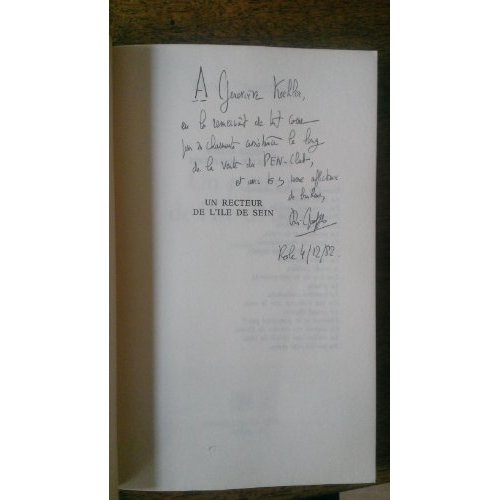 Un Recteur de l'Île de Sein