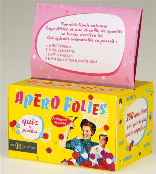 Apéro folies. Distributeur de bonne humeur