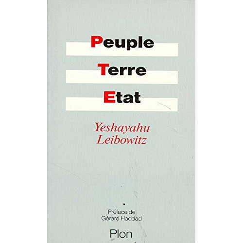 Peuple, terre, état