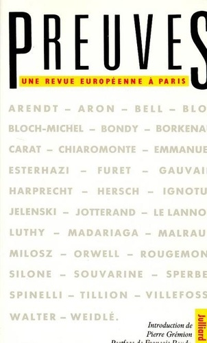 Preuves. Une revue européenne à Paris