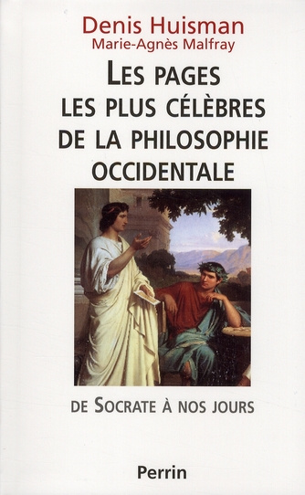 Les pages les plus célèbres de la philosophie occidentale