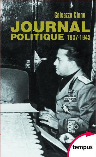 Journal politique 1937-1943. Coffret 2 tomes