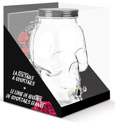 Coffret cocktails de la mort qui tue. Le livre de recettes de cocktails géants avec la fontaine à co
