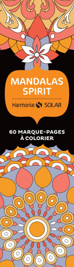 Mandala Spirit. 60 marque-pages à colorier