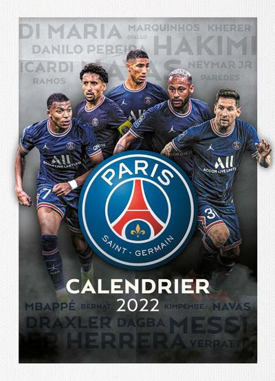 Calendrier Paris Saint-Germain. Edition 2022