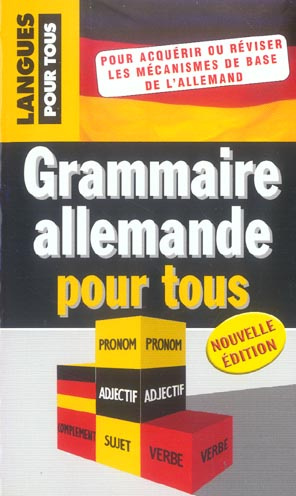 La grammaire allemande pour tous