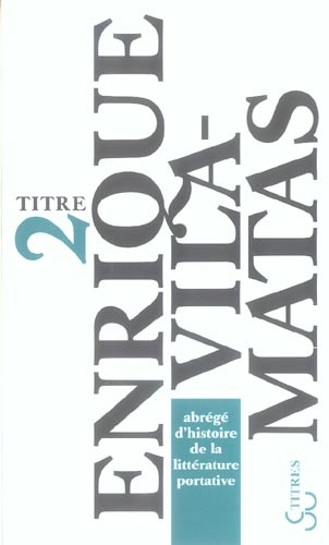 Abrégé d'histoire de la littérature portative