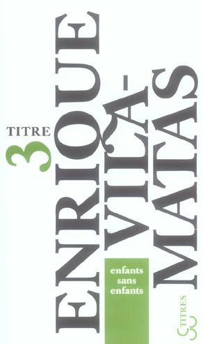 Enfants sans enfants