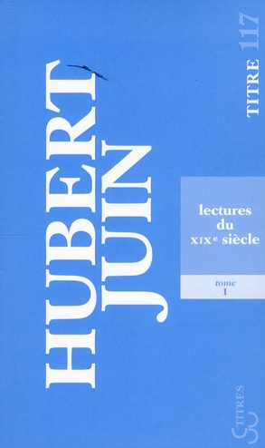 Lectures du XIXe siècle. Tome 1