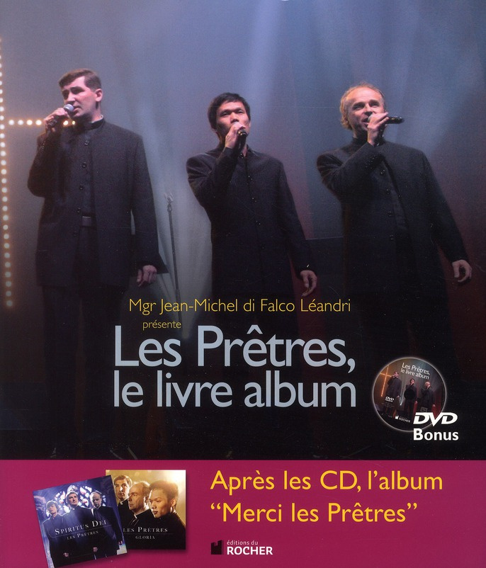 Les Prêtres, le livre album. Avec 1 DVD