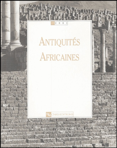 Antiquités africaines N° 37/2001