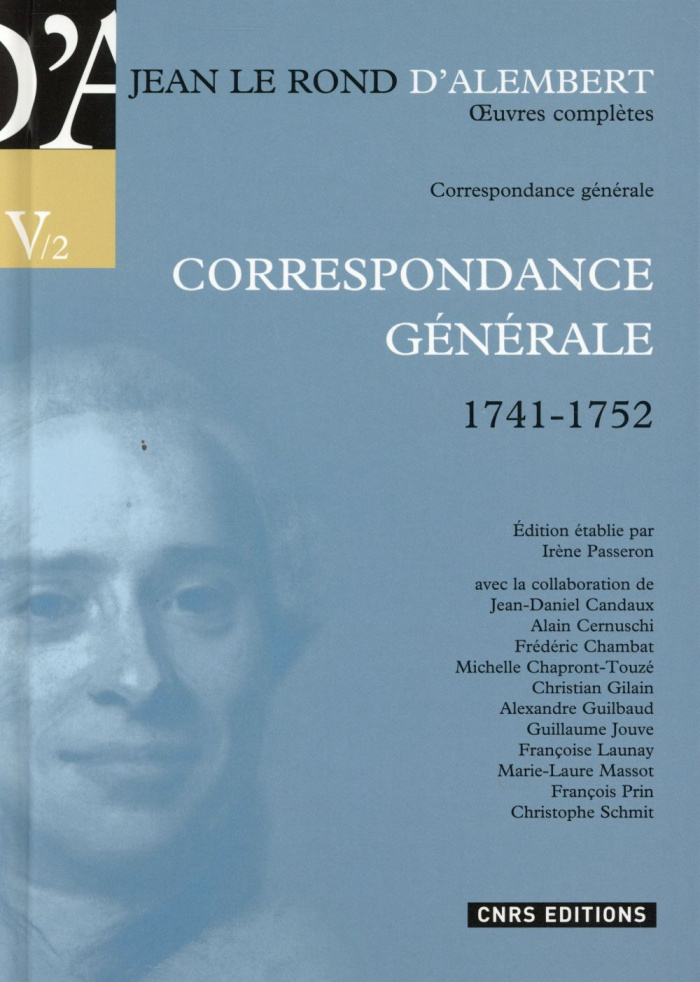 Correspondance générale. Volume 2, 1741-1752