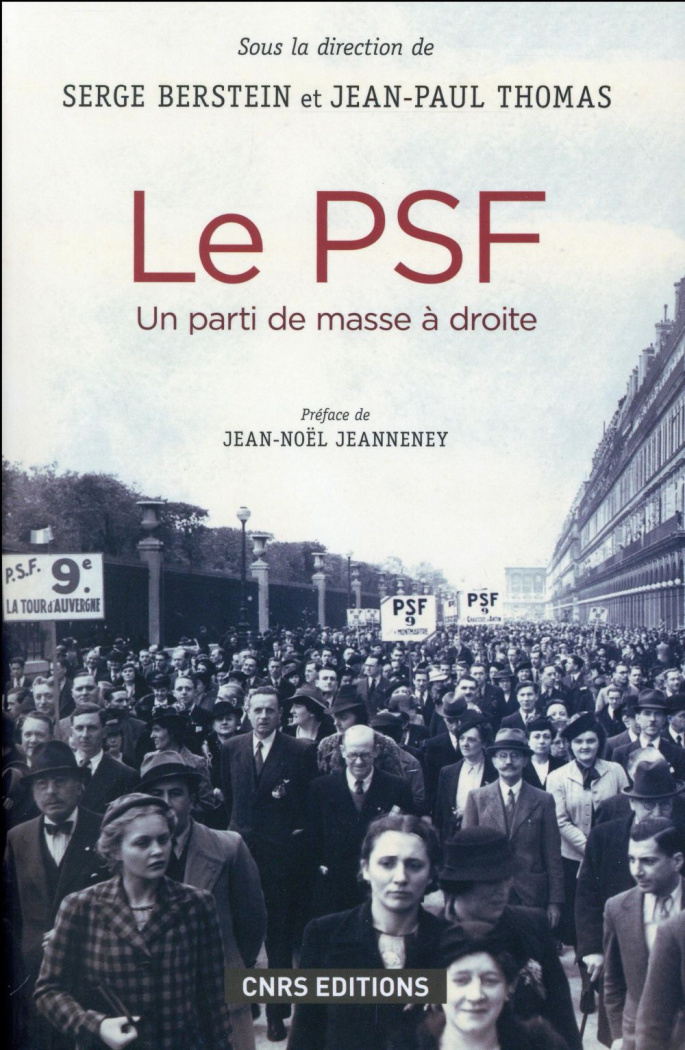 Le PSF. Un parti de masse à droite