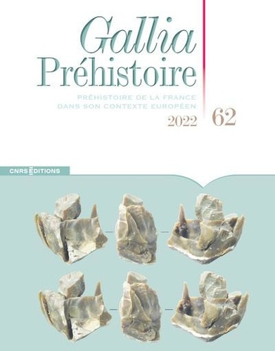 Gallia Préhistoire N° 62