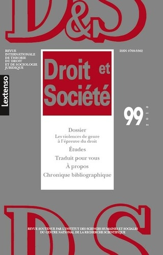 Droit et société/99/Les violences du genre à l'épreuve du droit