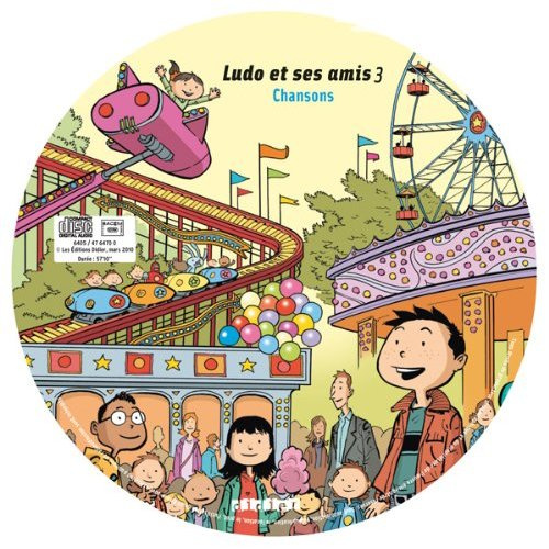 LUDO ET SES AMIS NIV.3 - CD COMPTINES - AUDIO